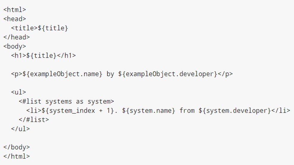 FTL syntax in action