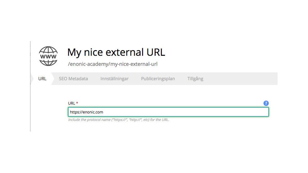 URL Redirect screenshot 2