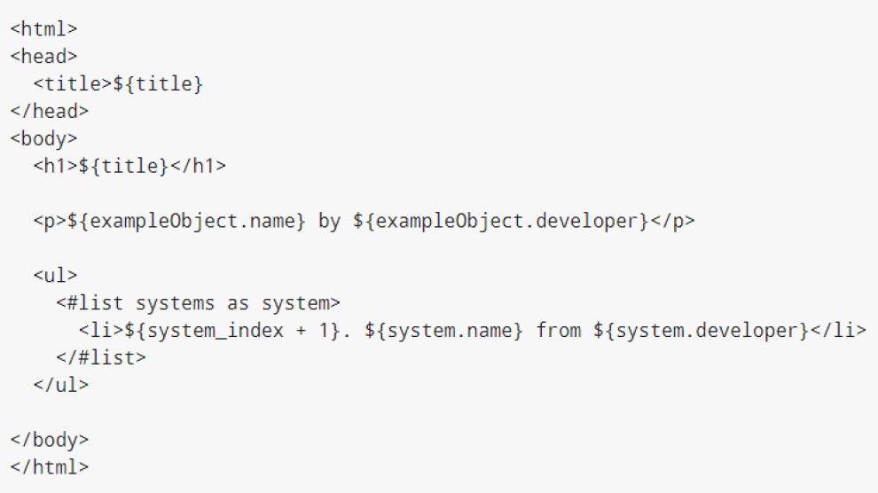 FTL syntax in action